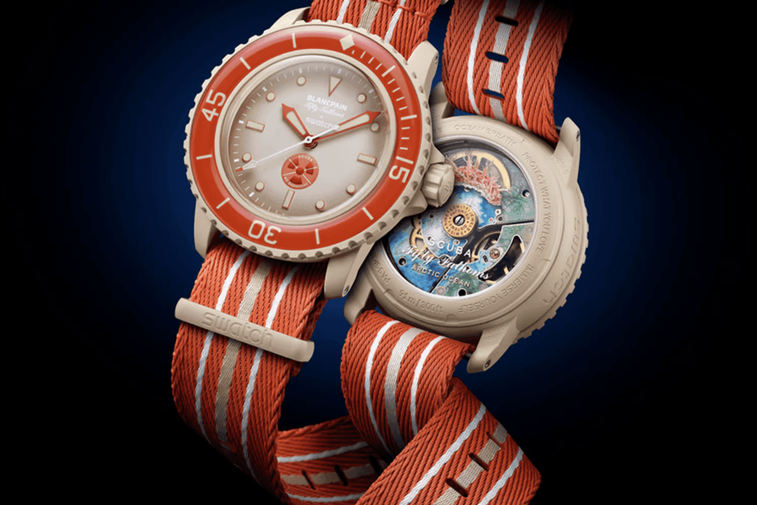 Blancpain x Swatch: Fifty Fathoms goes Bioceramic