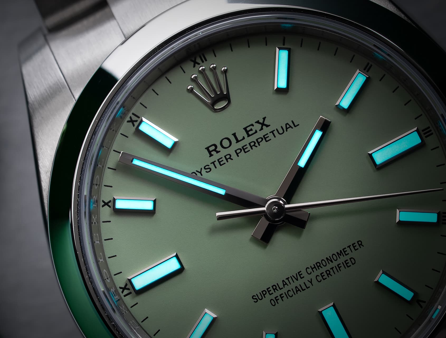 Pistachio Rolex OP: The New "Tiffany Blue"?